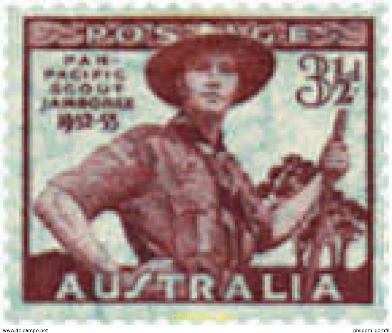 37921 MNH AUSTRALIA 1952 JAMBOREE DEL PACIFICO - Nuovi