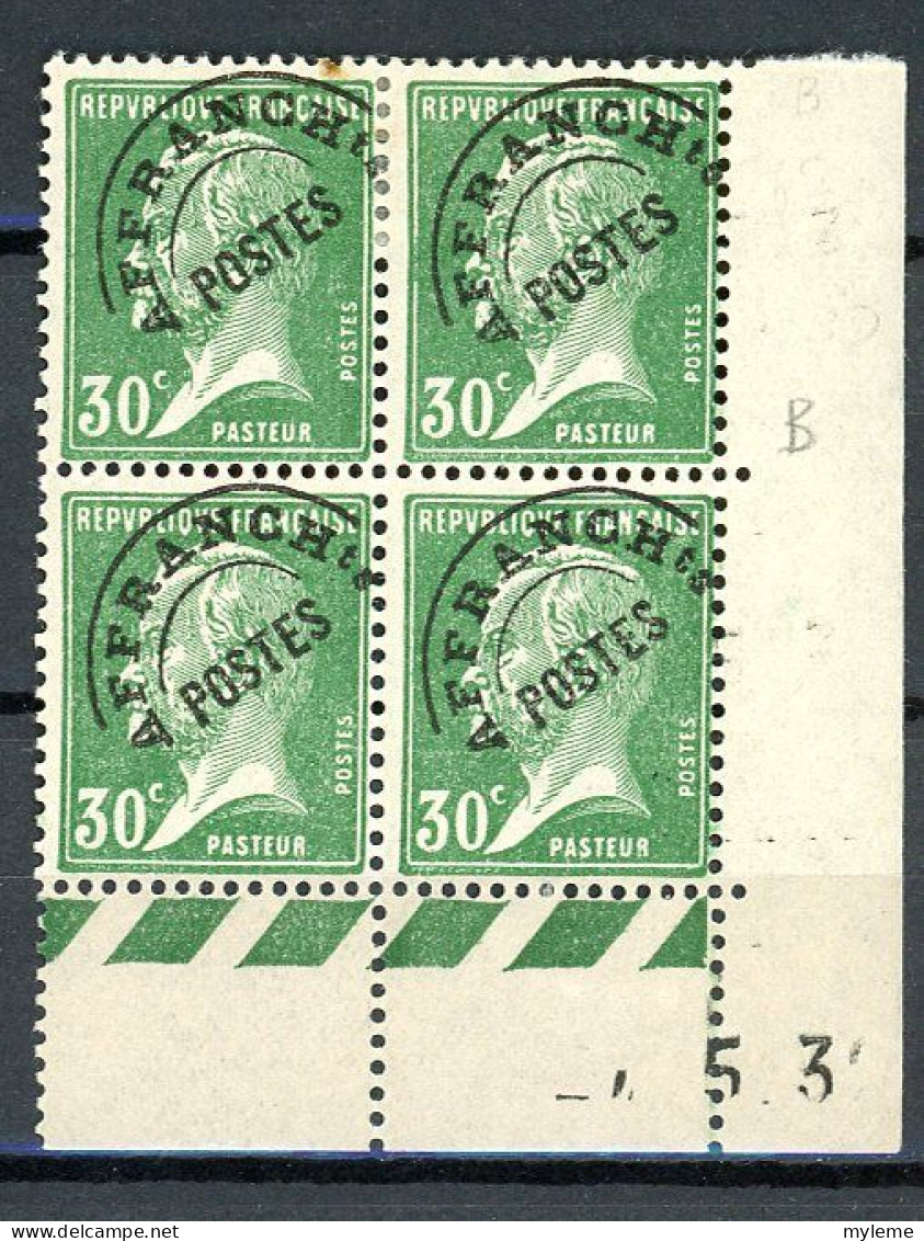 BB-23 France Préo N° 66 ** Dont 2 * En Coin Daté 1932 .   A Saisir !!!. - ....-1929