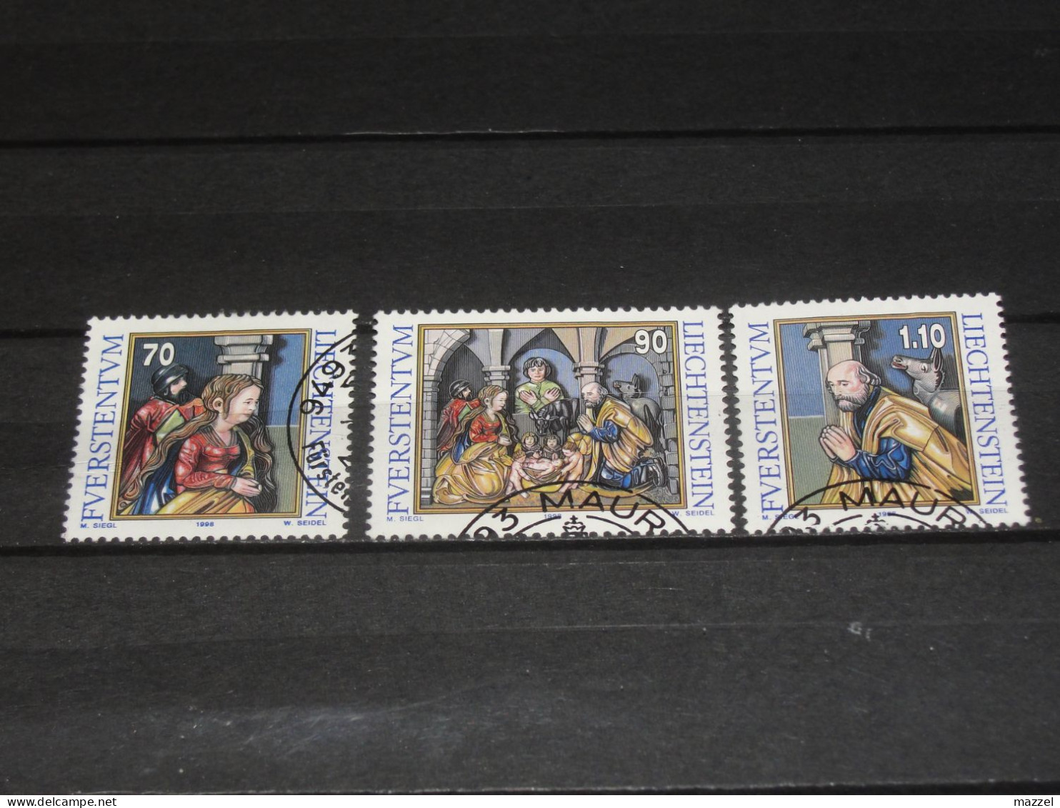 LIECHTENSTEIN   SERIE  1183-1185  GEBRUIKT (USED) - Used Stamps