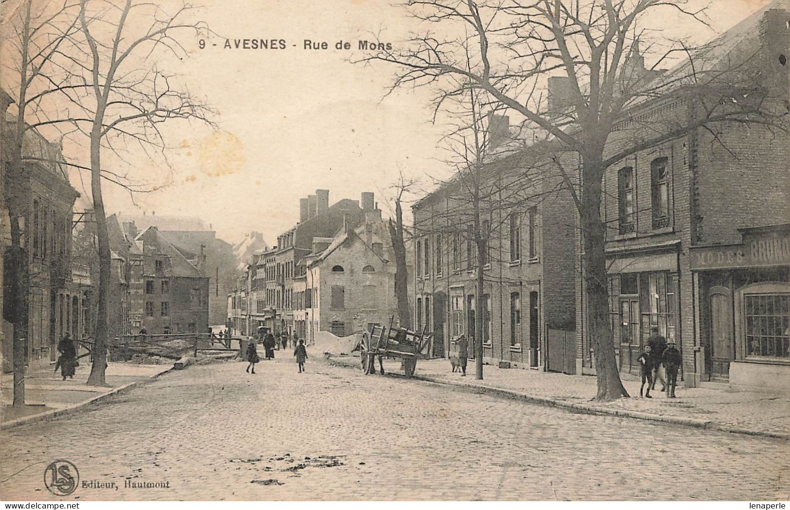 D3217 AVESNES Rue De Mons - Avesnes Le Comte