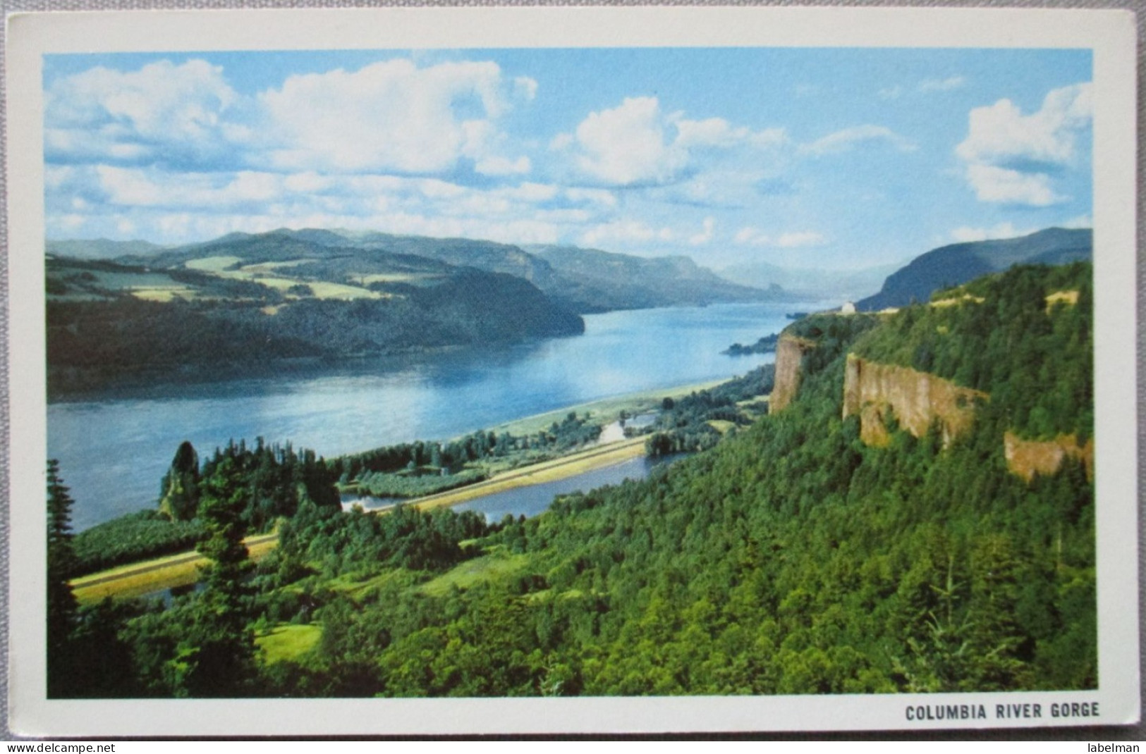 USA UNITED STATES OREGON COLUMBIA RIVER GORGE KARTE CARD POSTCARD CARTE POSTALE ANSICHTSKARTE CARTOLINA POSTKARTE - Atlanta