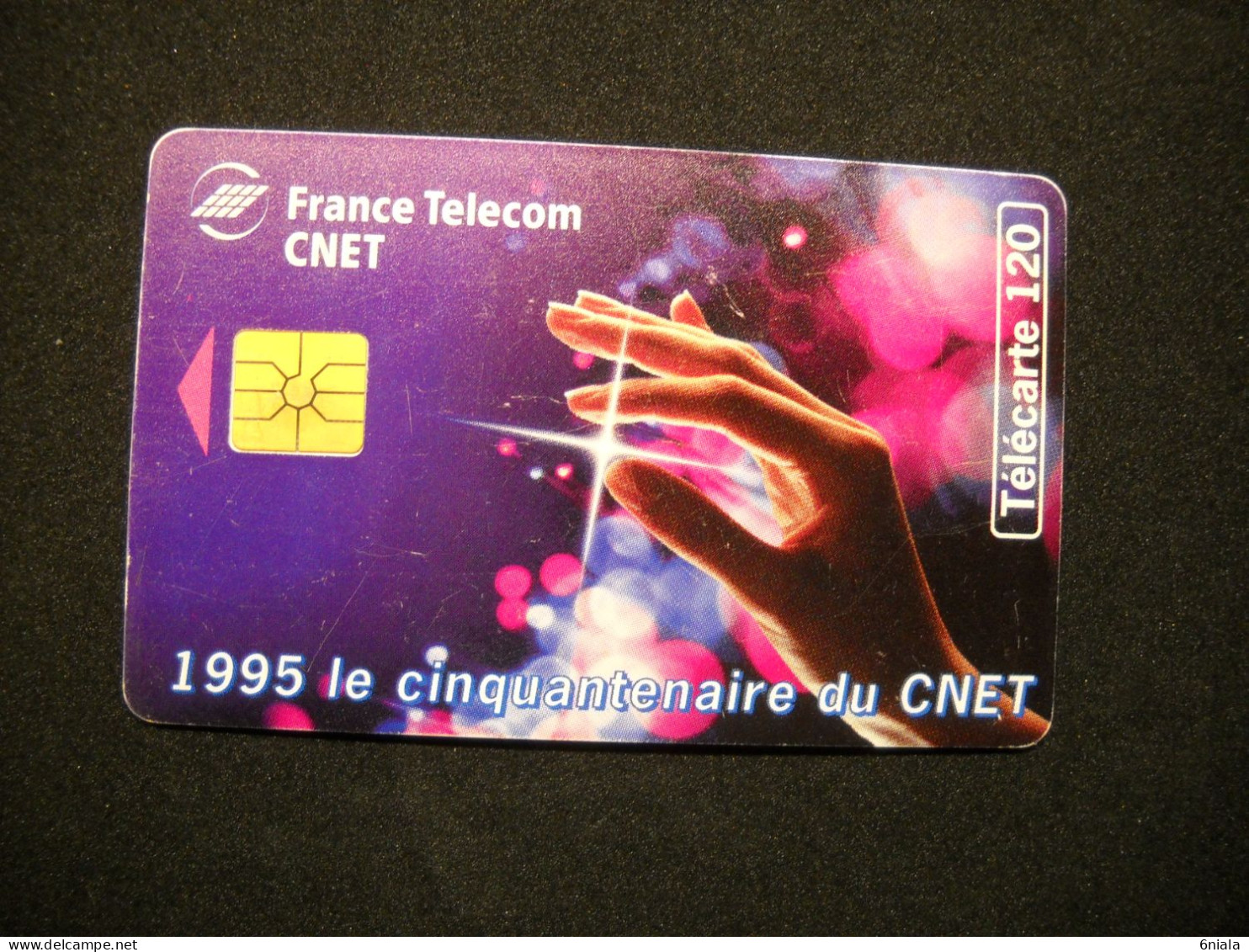 7701 Télécarte Collection  1995  LE CINQUANTENAIRE DU CNET 120 U    ( 2.scans)  Carte Téléphonique - Telekom-Betreiber