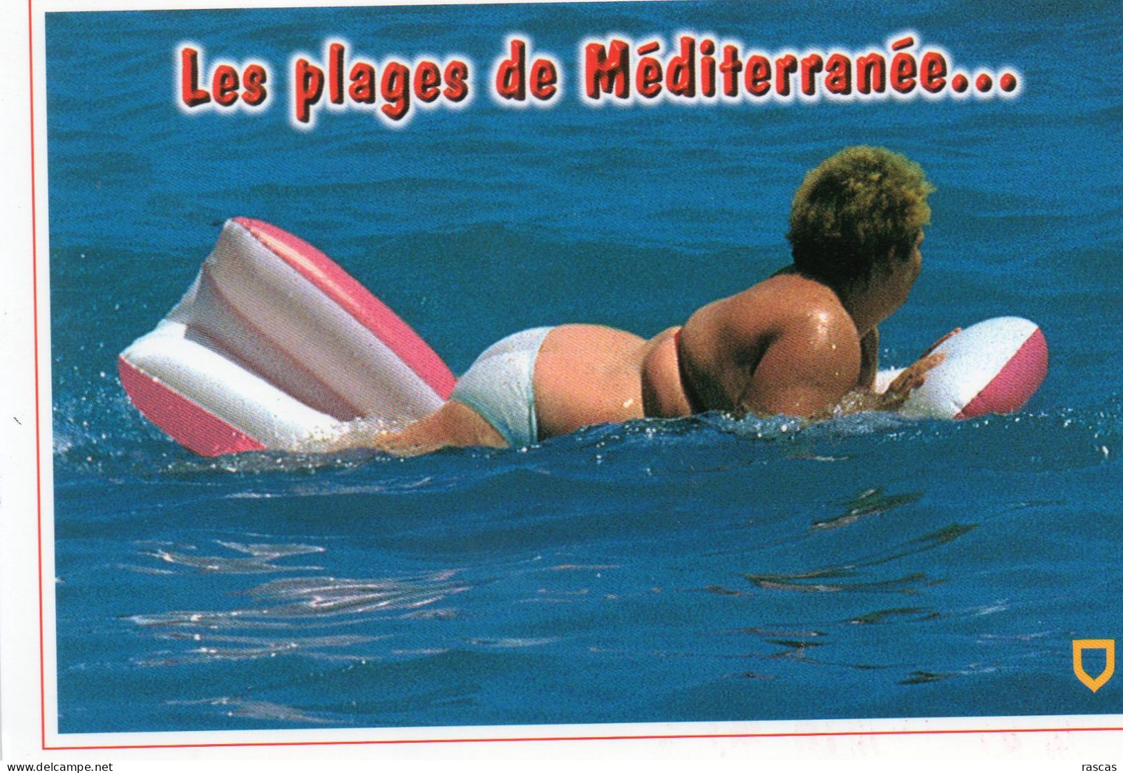 CPM - F - HUMOUR - NATATION - LES PLAGES DE MEDITERRANEE... - Schwimmen