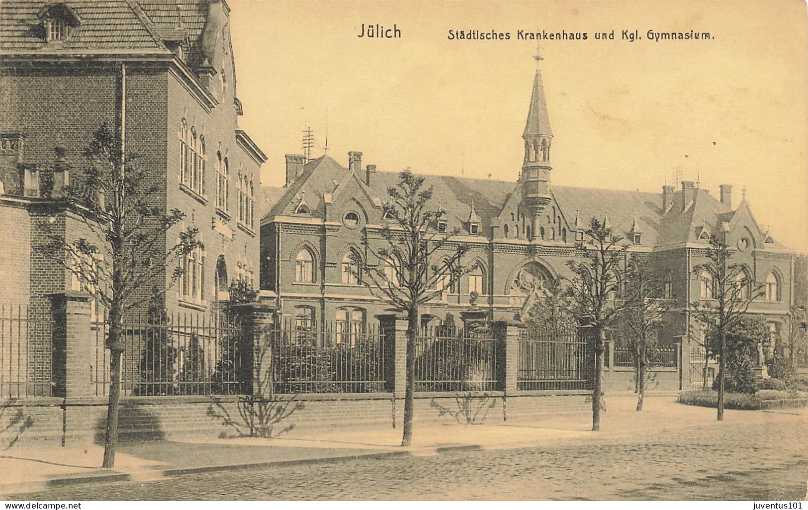 CPA Jülich-Städlisches Krankenhaus Und Gymnasium       L2630 - Jülich