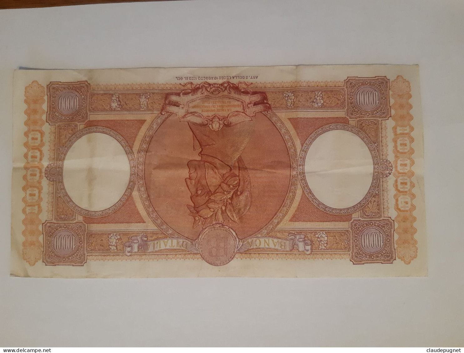 Billet 10000 Lire Italie 1947 - Vrac - Billets