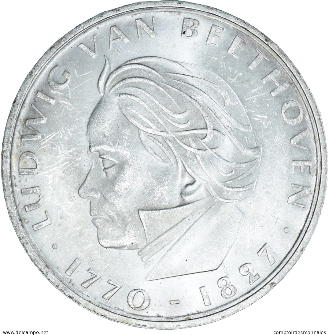 Monnaie, République Fédérale Allemande, 5 Mark, 1970, Stuttgart, Germany - 5 Marcos