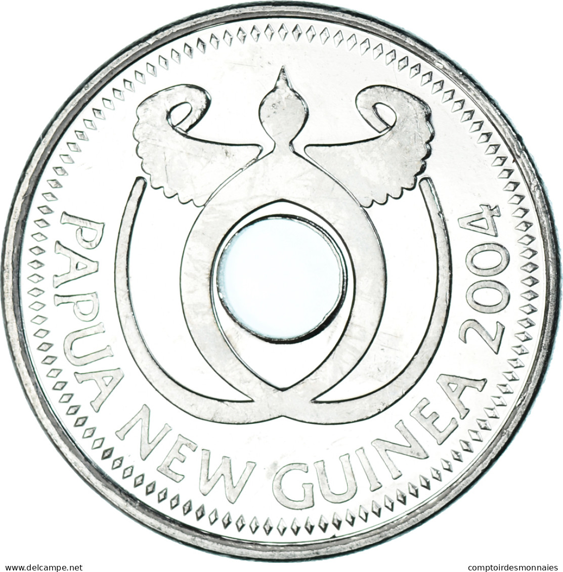 Monnaie, Papouasie-Nouvelle-Guinée, Kina, 2004, SPL, Nickel Plaqué Acier - Papua-Neuguinea