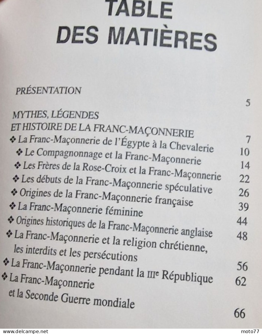 DICTIONNAIRE ILLUSTRE DE FRANC-MACONNERIE - Livre état neuf - 15.5x24 épaisseur 3 cm environ - 333 pages - 2001