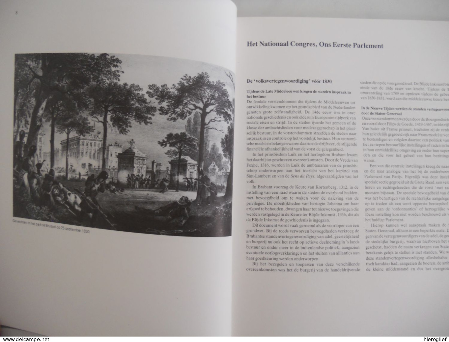 HET PARLEMENT Exponent Van Een Democratische Samenleving 1831-1981 Brussel België Kamer Volksvertegenwoordigers Senaat - History