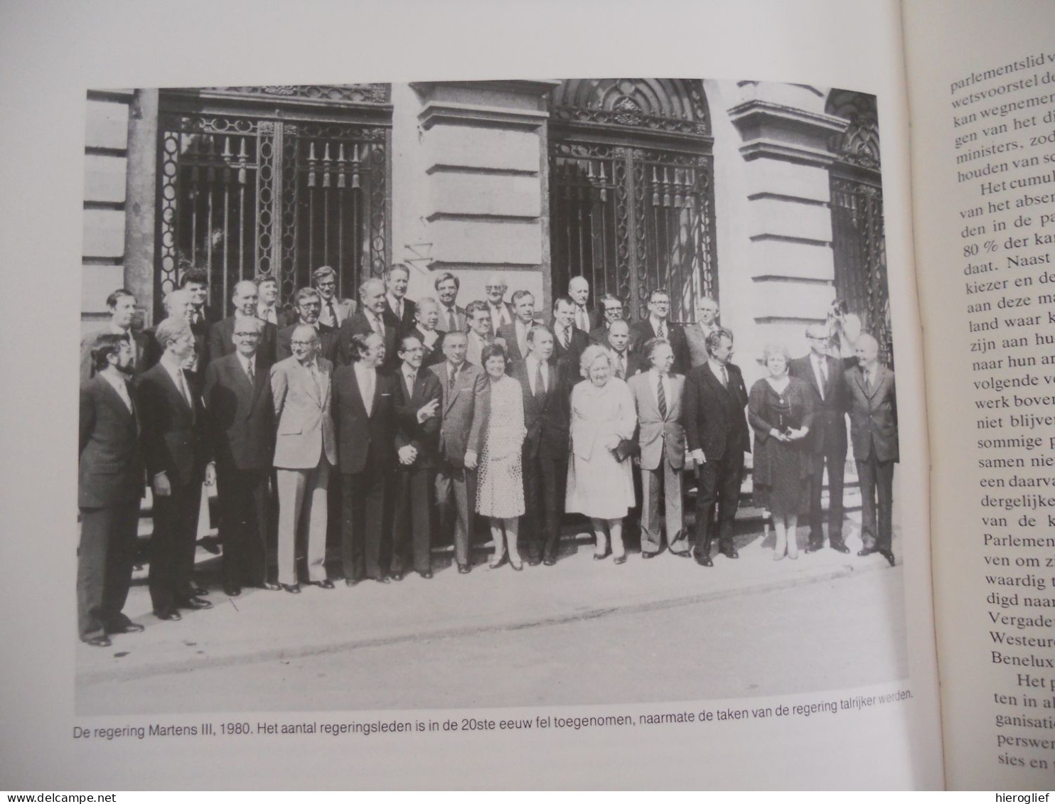 HET PARLEMENT exponent van een democratische samenleving 1831-1981 Brussel België kamer volksvertegenwoordigers senaat