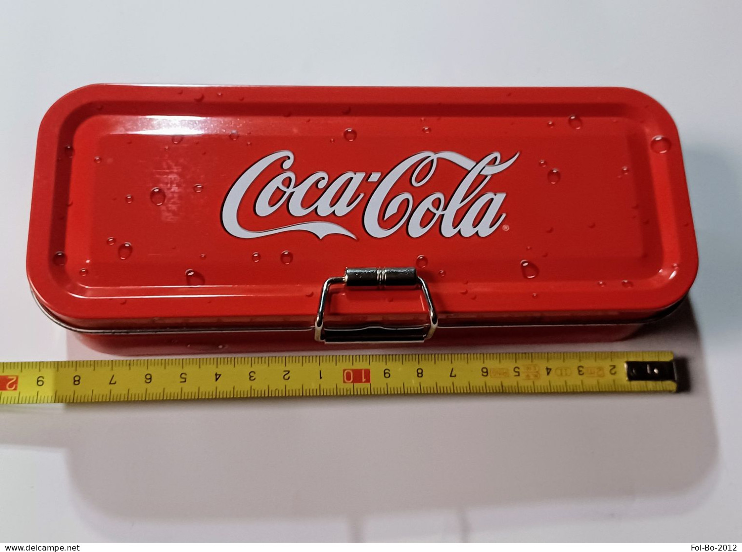 Coca-cola Scatola DI LATTA CON DOPPIO FONDO Porta Matite Penne Astuccio  Lotto 1 - Latas