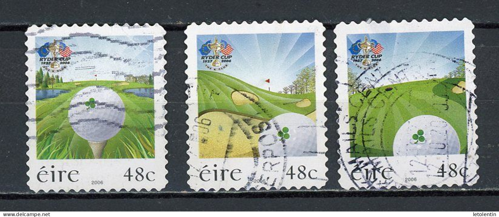 IRLANDE -  GOLF  - N° Yvert 1721+1723+1724 Obli - Gebruikt