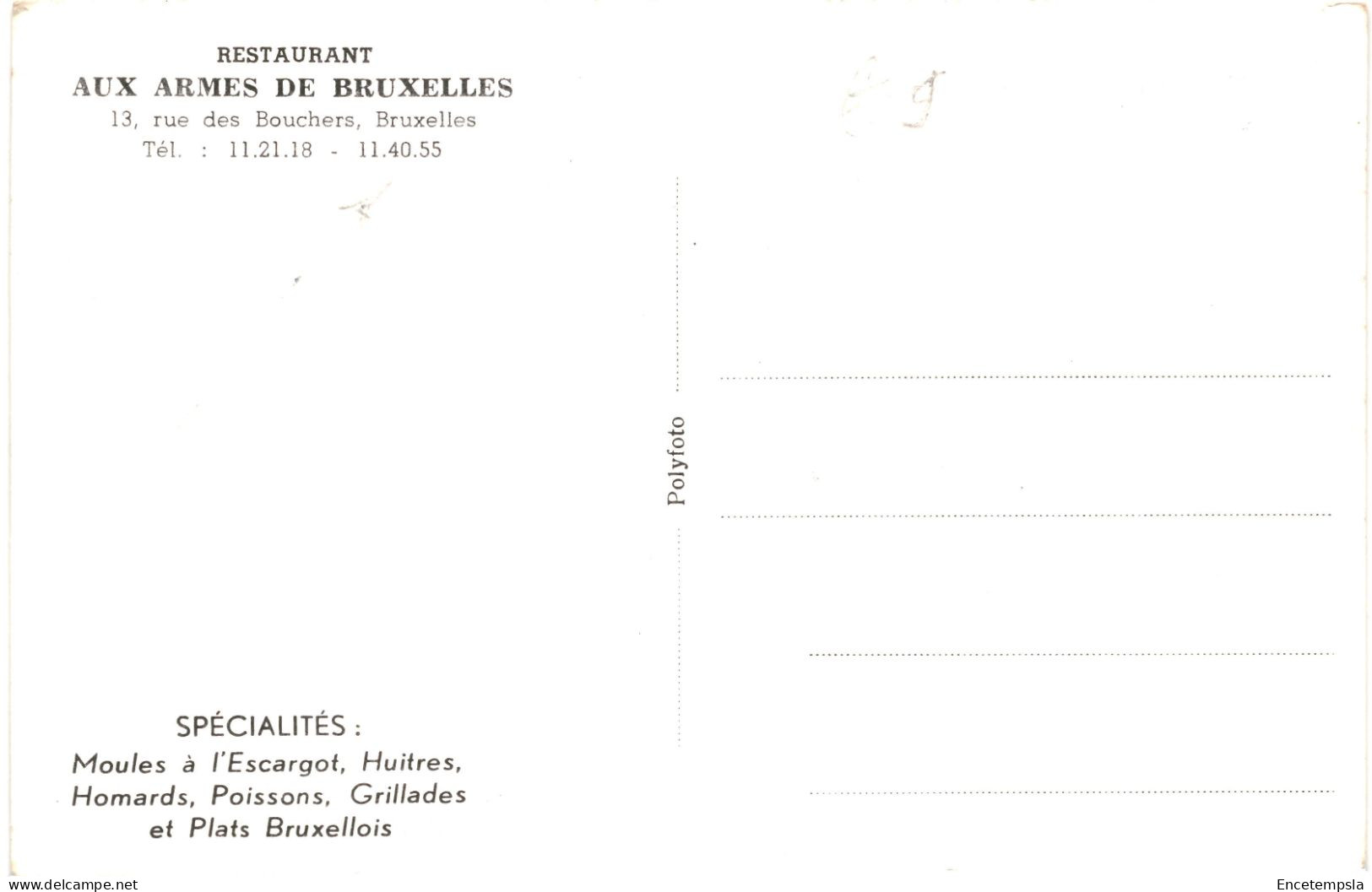 CPA Carte Postale Belgique Bruxelles Aux Armes De Bruxelles VM77103ok - Cafés, Hôtels, Restaurants