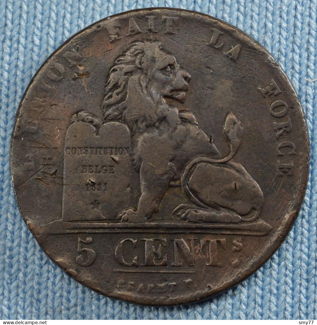 Belgique • 5 Centimes 1842 • [20-078] - 5 Cent