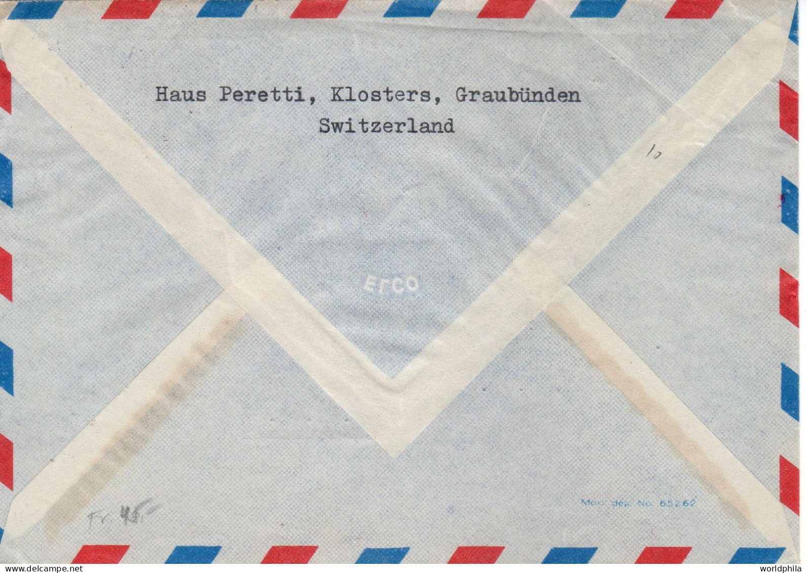 Switzerland / Suisse / Schweiz-USA 1948 Postage Due Claimed Pro Patria Full Set On Cover. - Brieven En Documenten