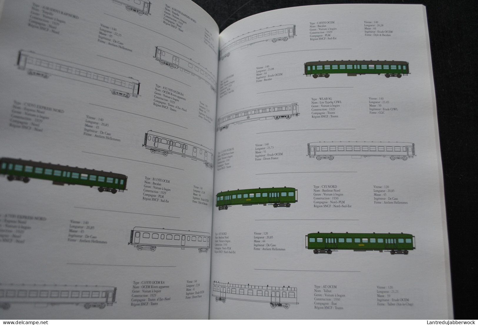 LE PATRIMOINE DE LA SNCF ET DES CHEMINS DE FER FRANÇAIS - Complet en 2 volumes Matériel roulant Automotrice Wagon Gare