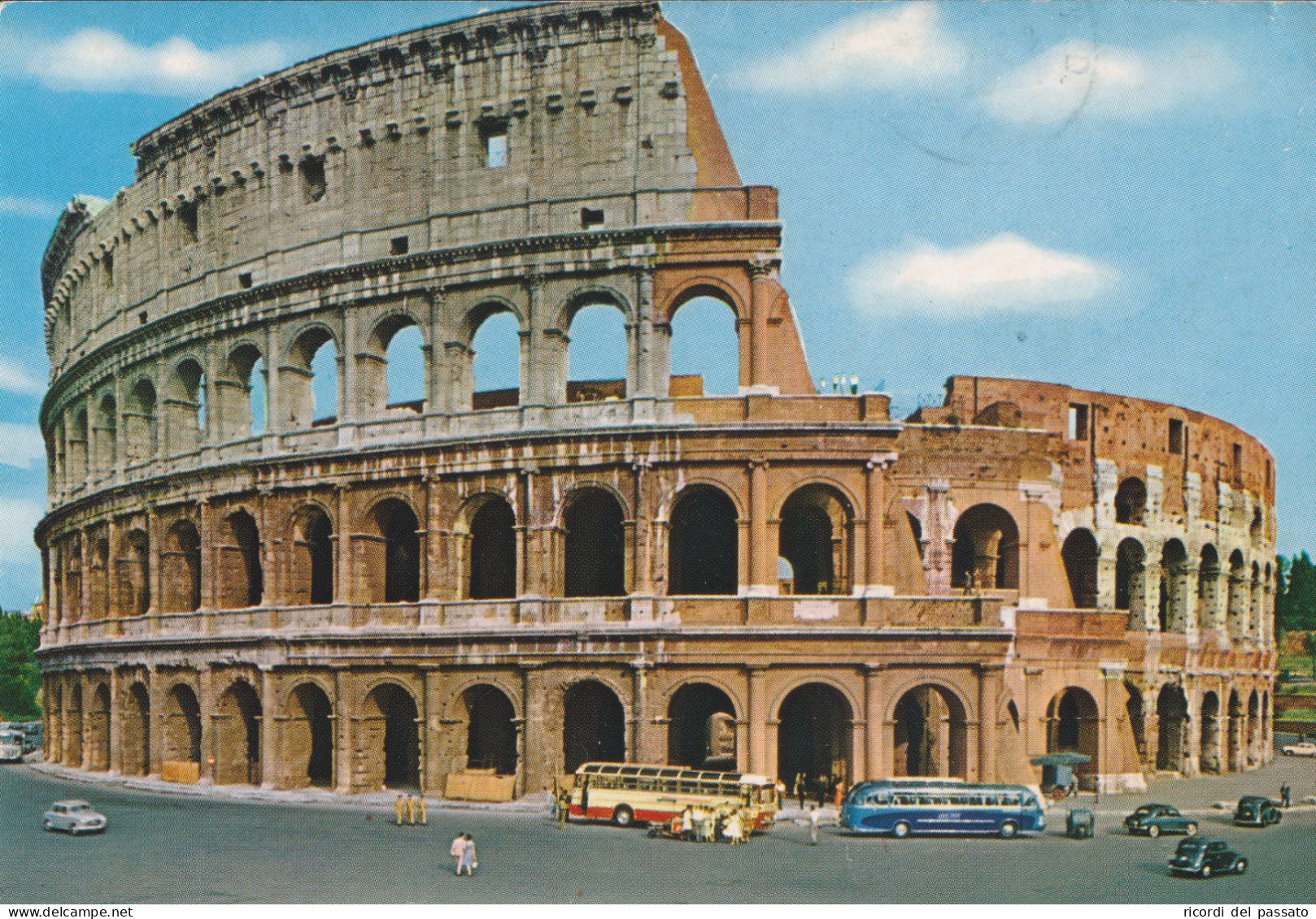 Cartolina Roma - Il Colosseo - Colisée