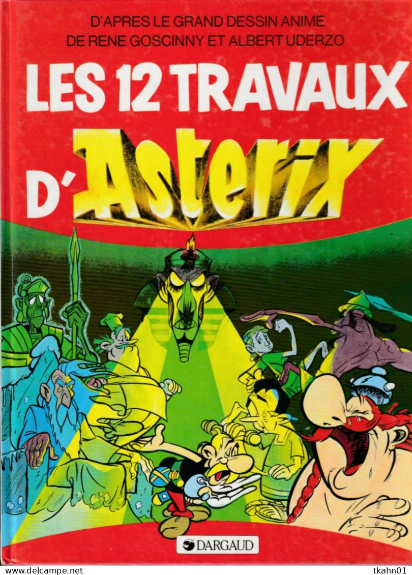 ASTERIX " LES 12 TRAVAUX D'ASTERIX " DARGAUD DE 1990 - Asterix