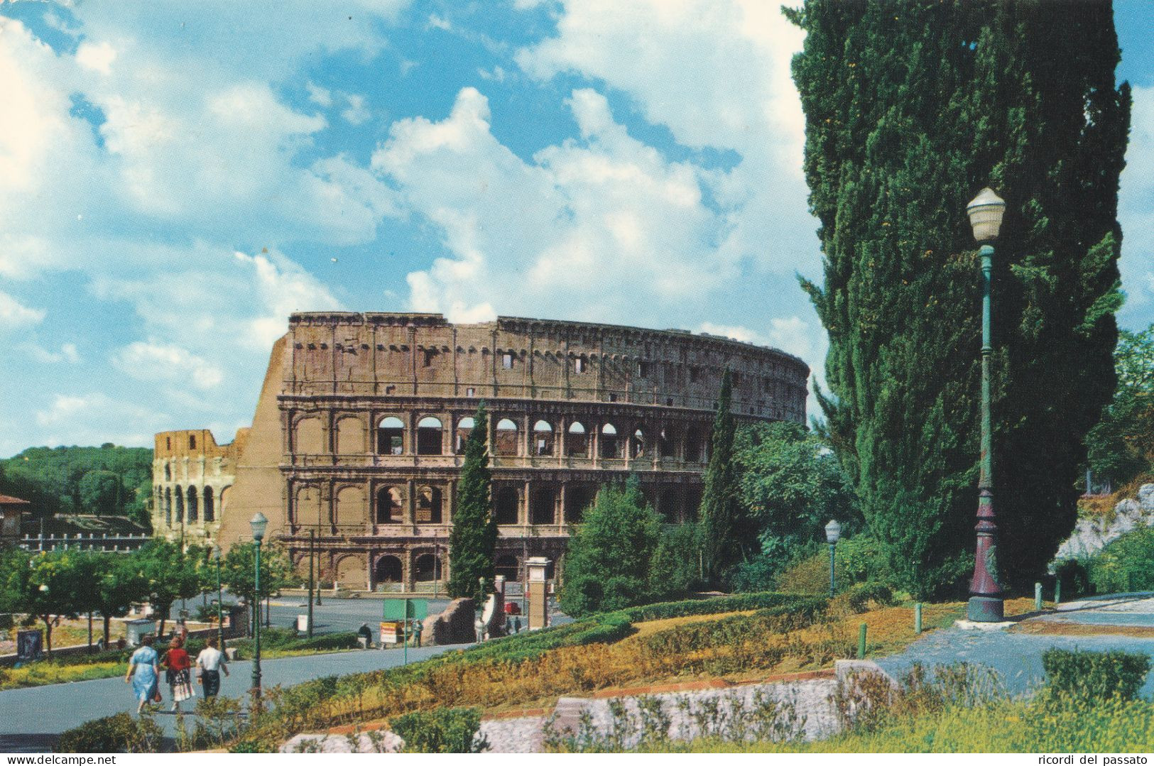 Cartolina Roma - Il Colosseo Dal Colle Oppio - Colisée