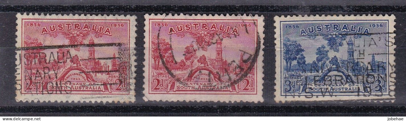 Australie YT° 107-109 - Oblitérés