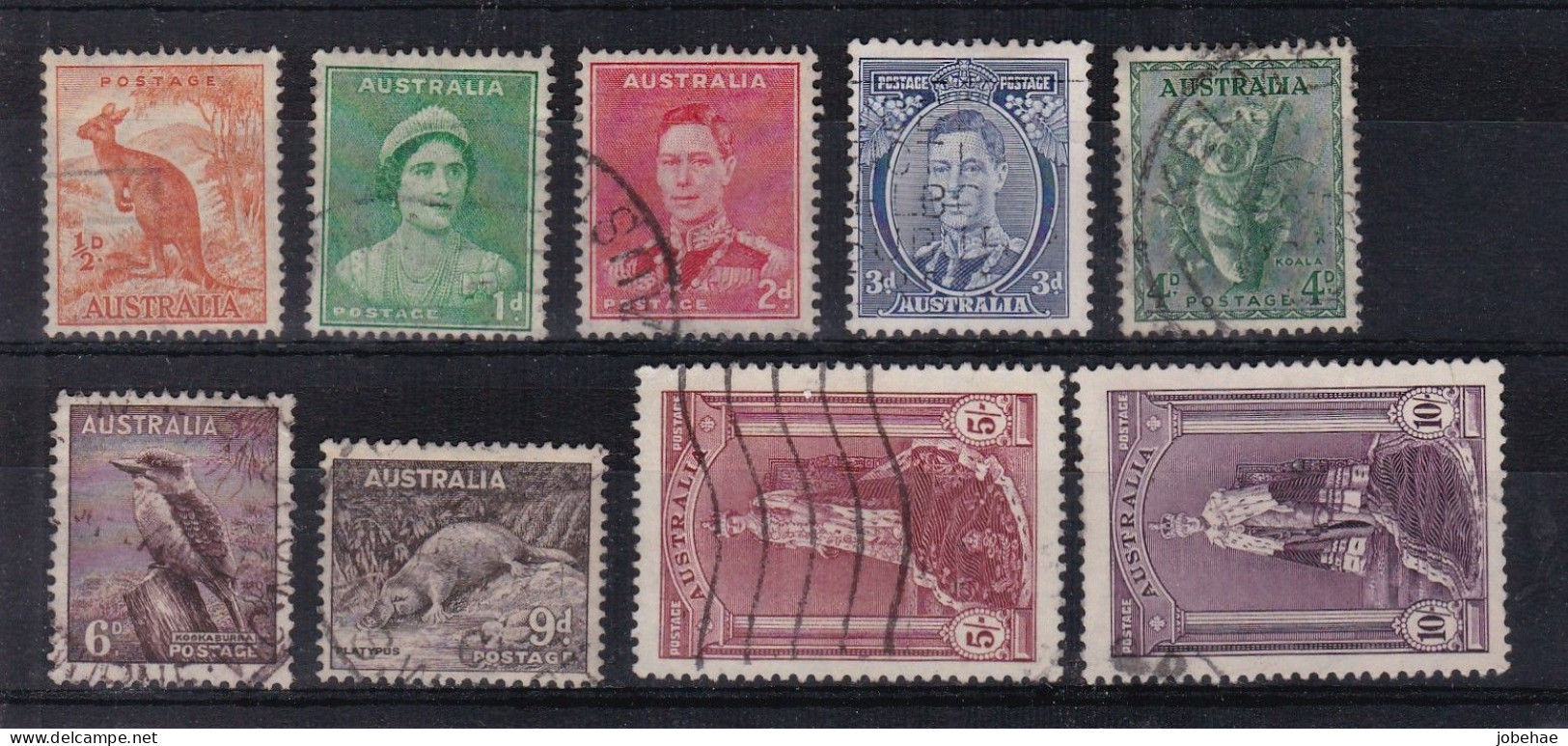 Australie YT° 110-122 - Used Stamps