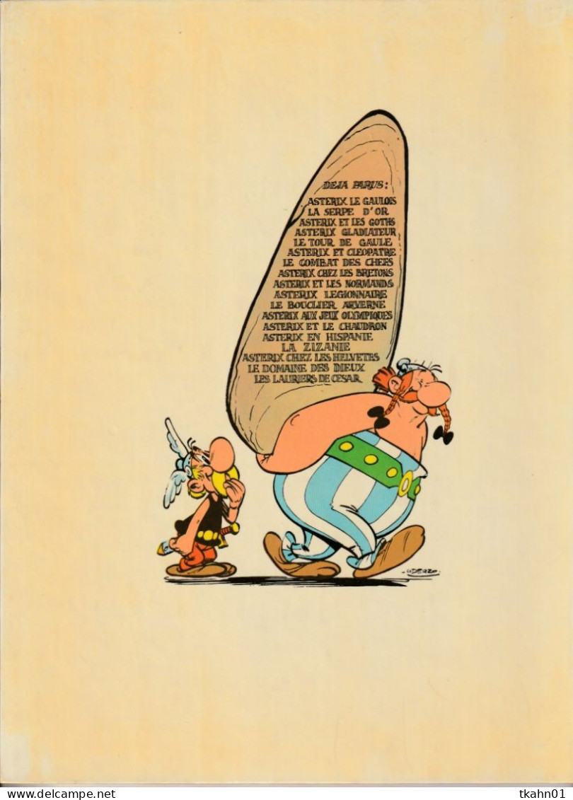 ASTERIX " LES LAURIERS DE CESAR " EDITION-ORIGINALE DARGAUD DE 1972 - Asterix