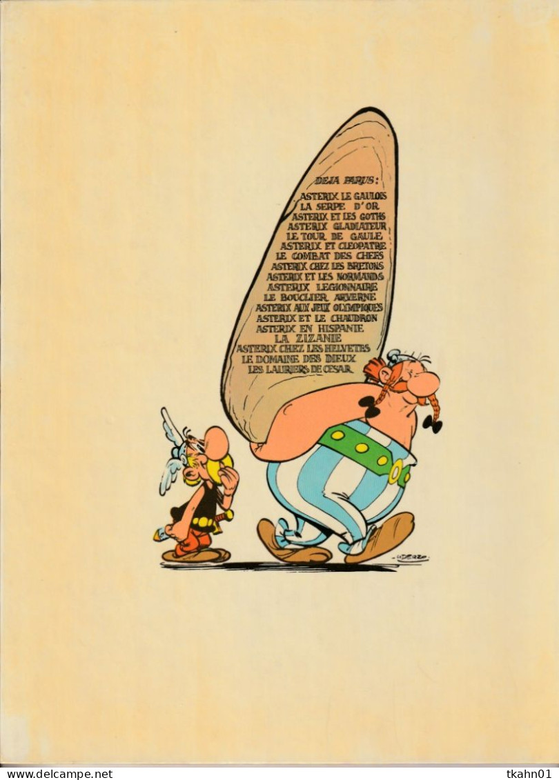 ASTERIX " LES LAURIERS DE CESAR " EDITION-ORIGINALE DARGAUD DE 1972 - Astérix