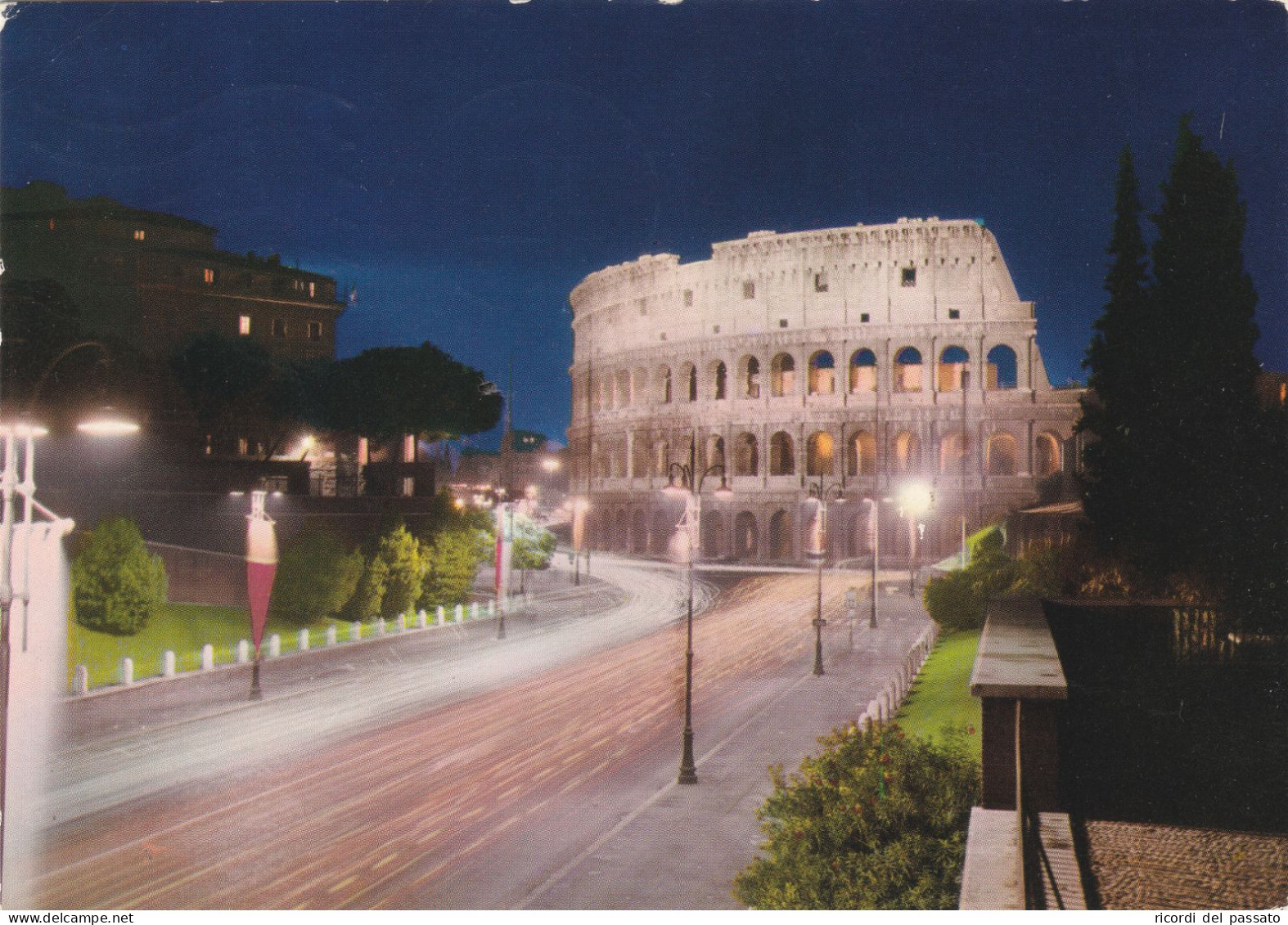 Cartolina Roma - Il Colosseo - Coliseo