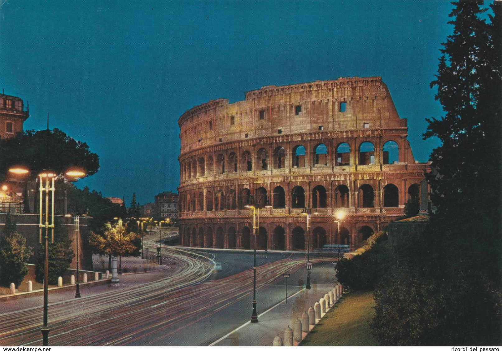 Cartolina Roma - Il Colosseo - Kolosseum