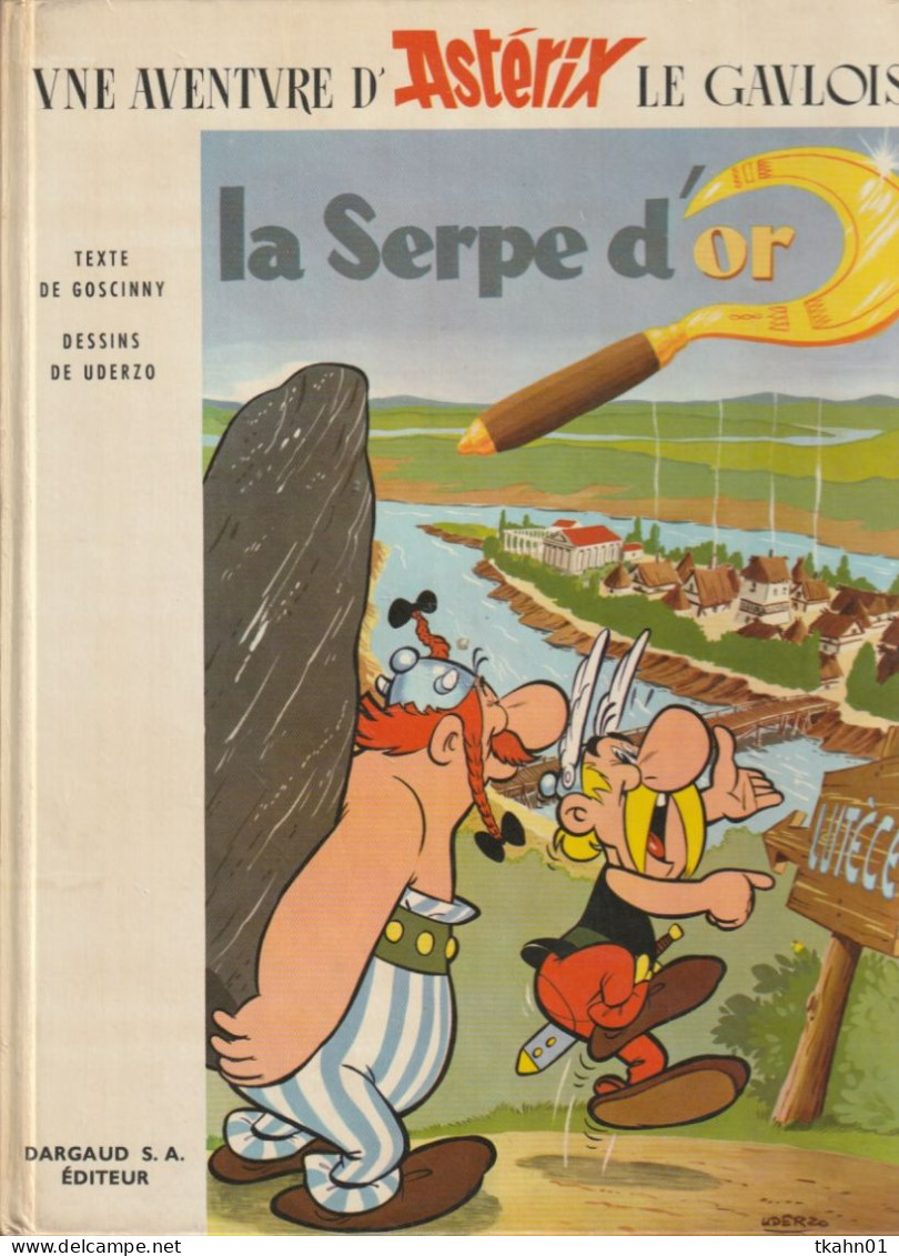 ASTERIX " LA SERPE D'OR "  DARGAUD - Asterix