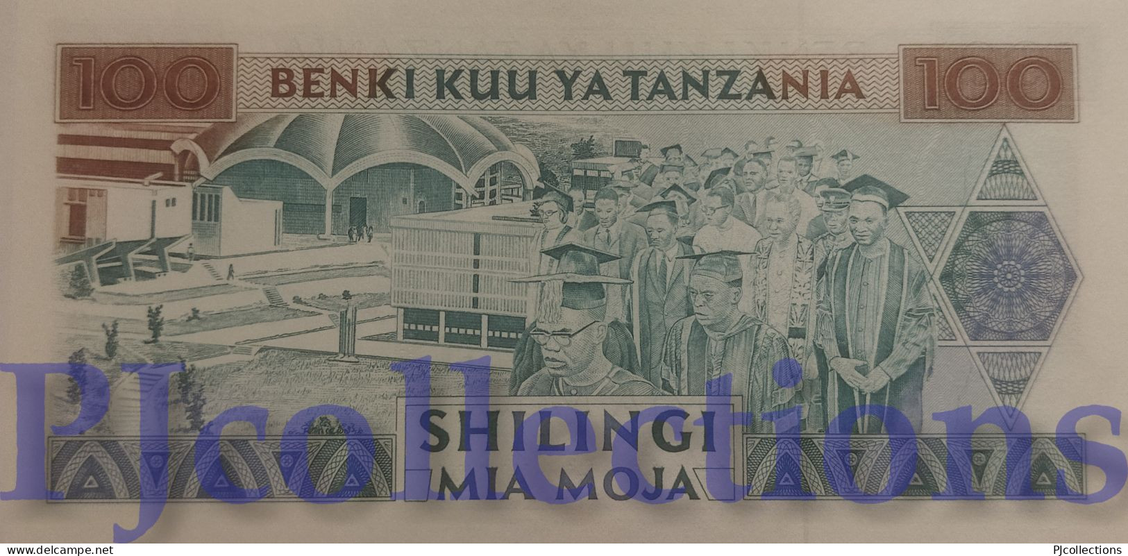 TANZANIA 100 SHILINGI 1993 PICK 24 UNC - Tanzanie