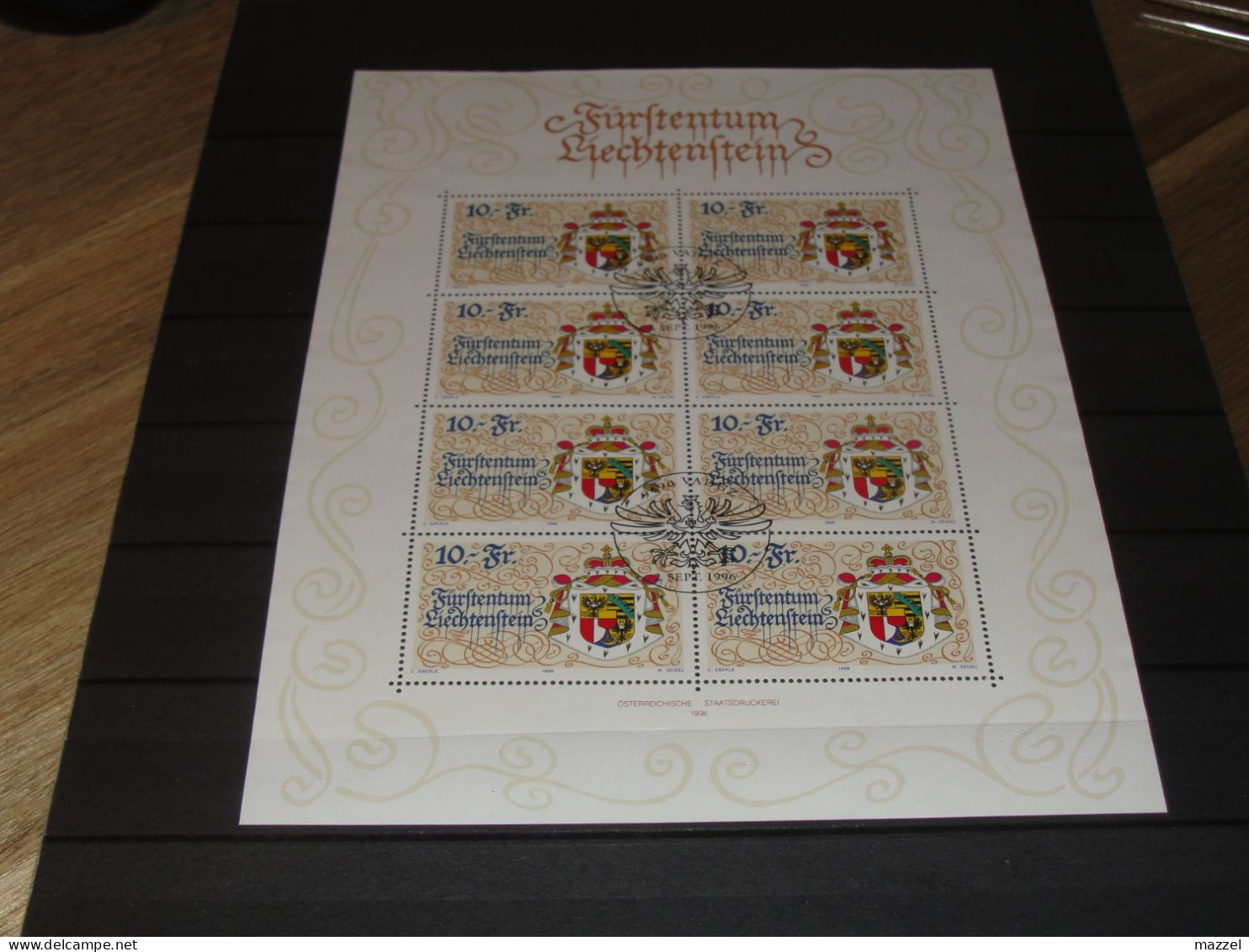 LIECHTENSTEIN   KLEINBOGEN  1136    GEBRUIKT (USED) - Used Stamps