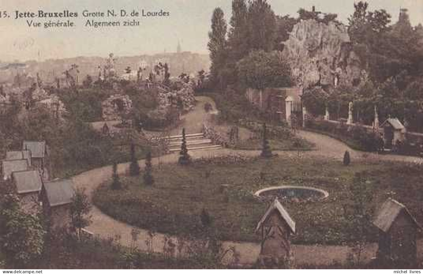 Laeken-Jette - Grotte De ND De Lourdes - Pas Circulé - Vue Générale  - TBE - Jette