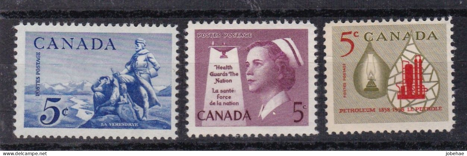 Canada YT° 305 + 307 + 308 - Used Stamps