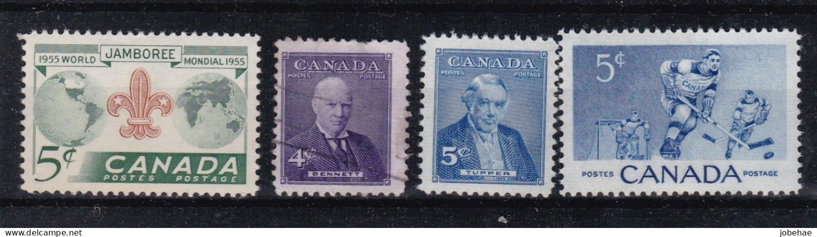 Canada YT° 283 + 284 + 286 - Used Stamps