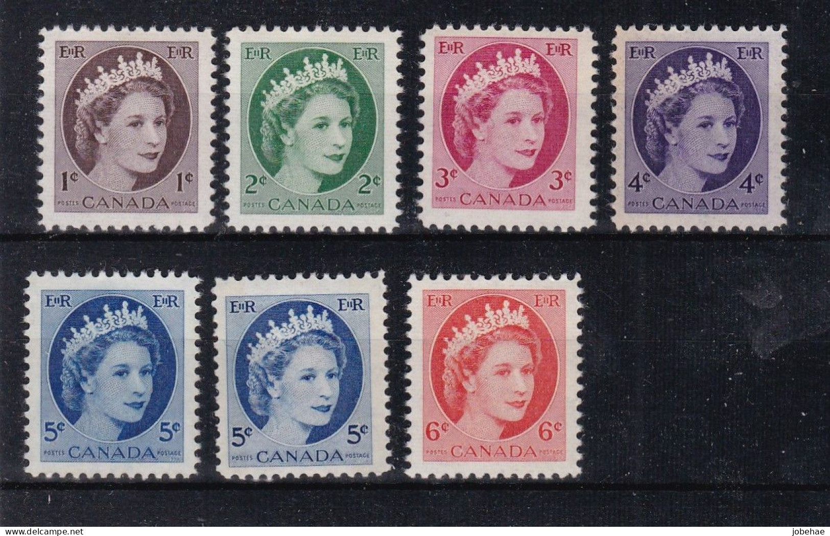 Canada YT° 267-272 - Used Stamps