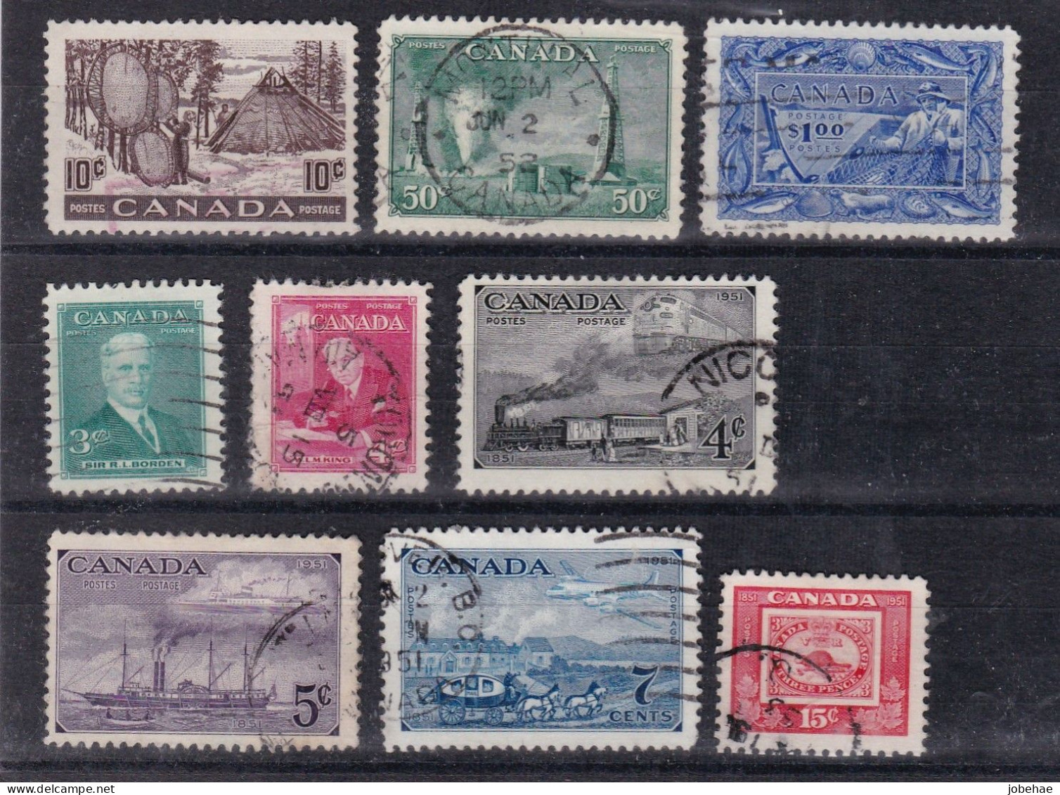 Canada YT° 246-249 - Used Stamps