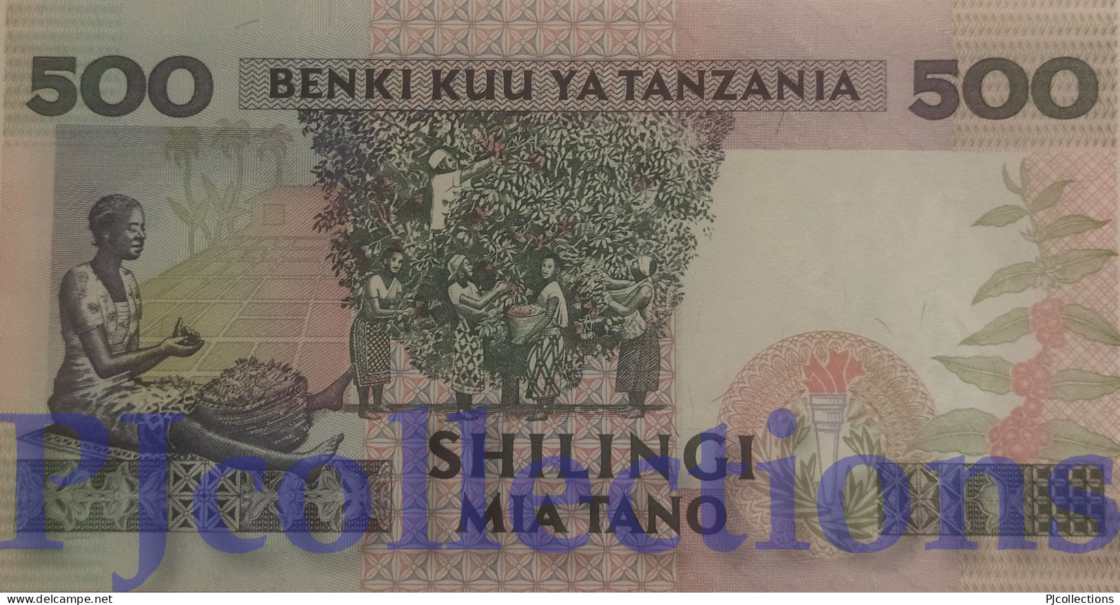 TANZANIA 500 SHILINGI 1993 PICK 26c UNC - Tanzania