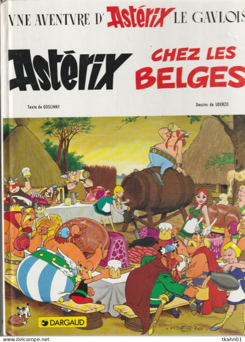 ASTERIX " ASTERIX CHEZ LES BELGES "  DARGAUD - Astérix