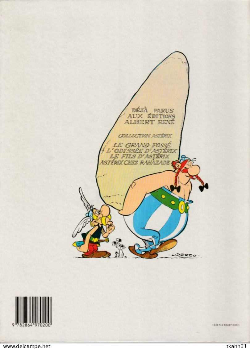 ASTERIX " ASTERIX CHEZ RAHAZADE "  EDITIONS ALBERT-RENE DE 1987 2 - Astérix