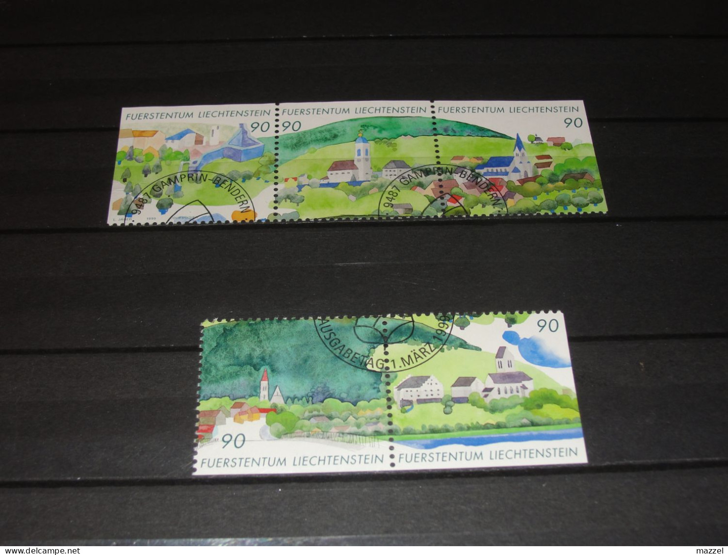 LIECHTENSTEIN   SERIE 1195-1199   GEBRUIKT (USED) - Used Stamps