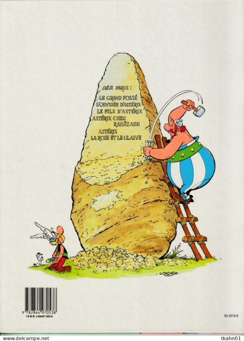 ASTERIX " ASTERIX LA ROSE ET LE GLAIVE "  EDITIONS ALBERT-RENE DE 1991 - Astérix