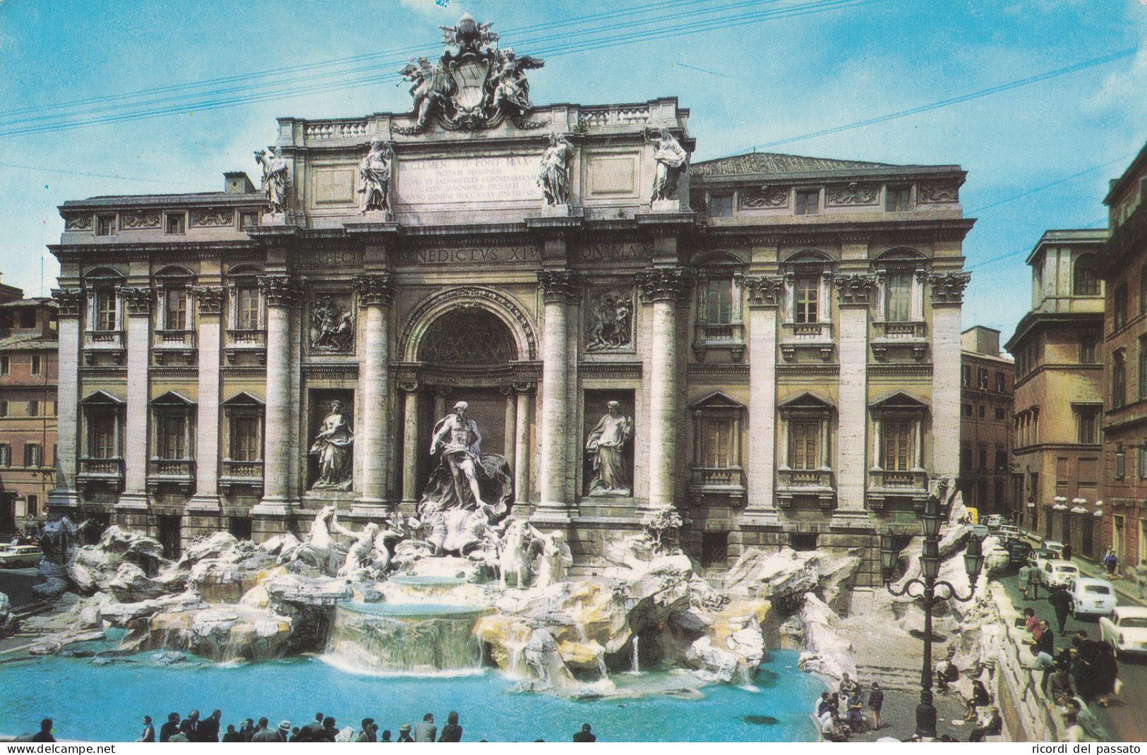 Cartolina Roma - Fontana Di Trevi - Fontana Di Trevi