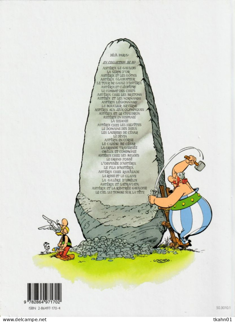 ASTERIX " ASTERIX LE CIEL LUI TOMBE SUR LA TETE "  EDITIONS ALBERT-RENE DE 2005 - Asterix