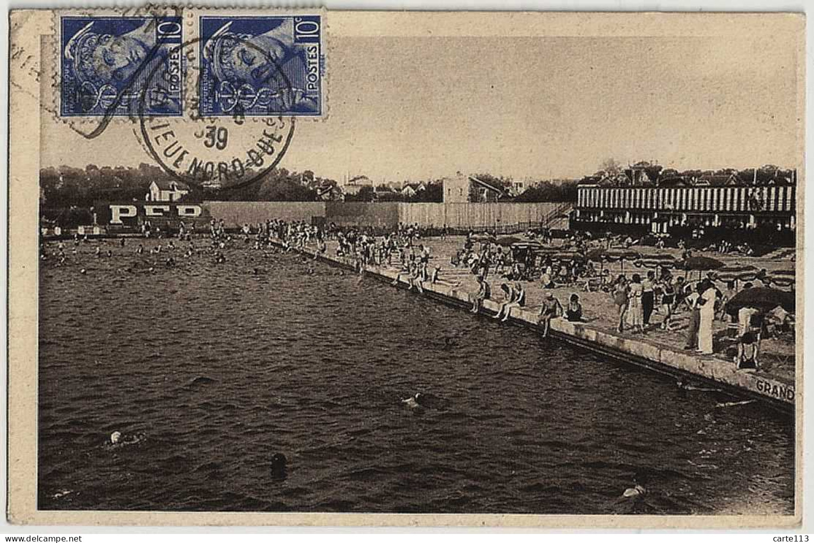 78 - B30970CPA - LE PECQ - La Plage - Heure Du Bain - Très Bon état - YVELINES - Le Pecq