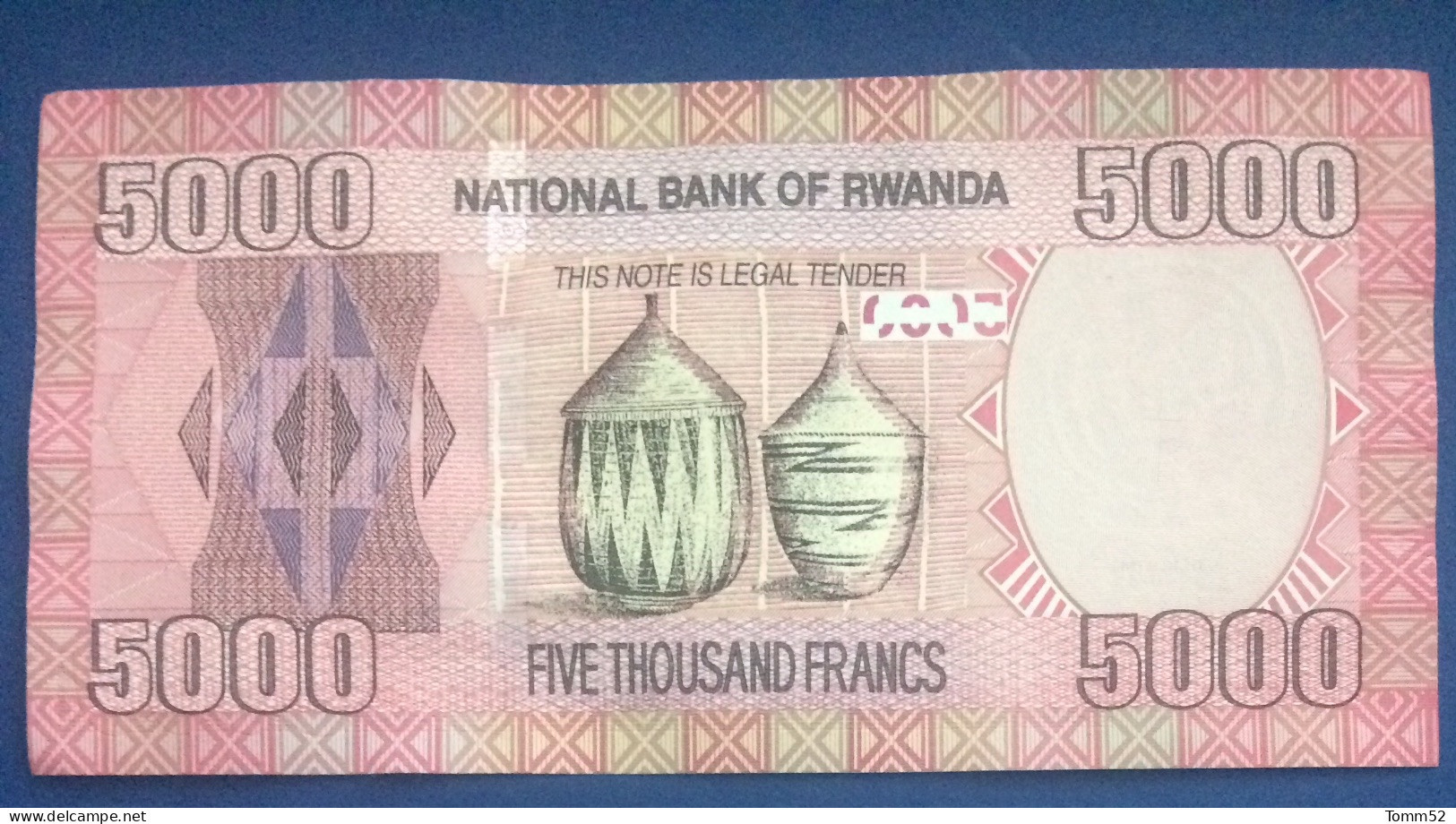 RWANDA 5000 Francs UNC - Ruanda