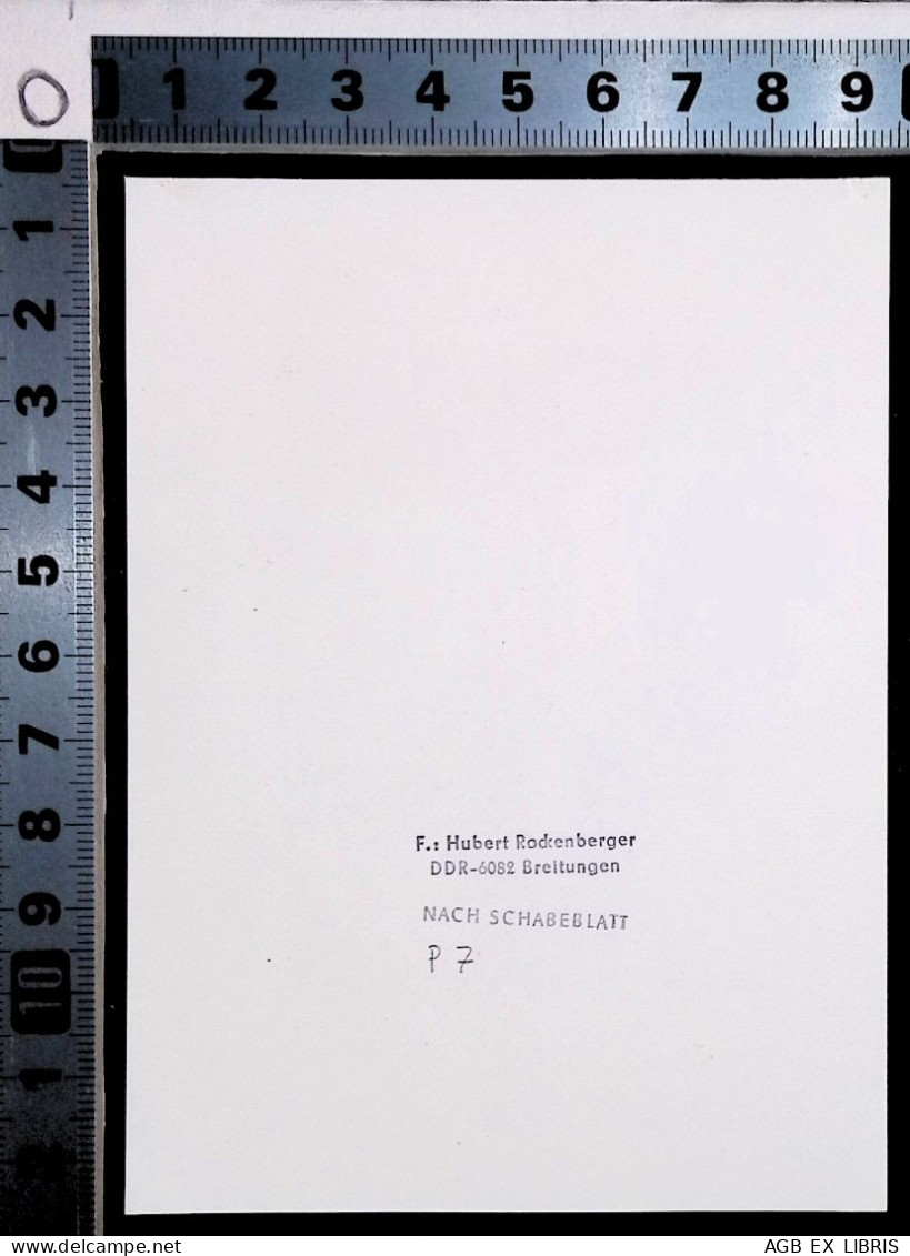 EX LIBRIS HUBERT ROCKENBERGER Per H-J BANDILLA L27b-F01 P7  NACH SCHABEBLATT EROTICIS - Ex-libris
