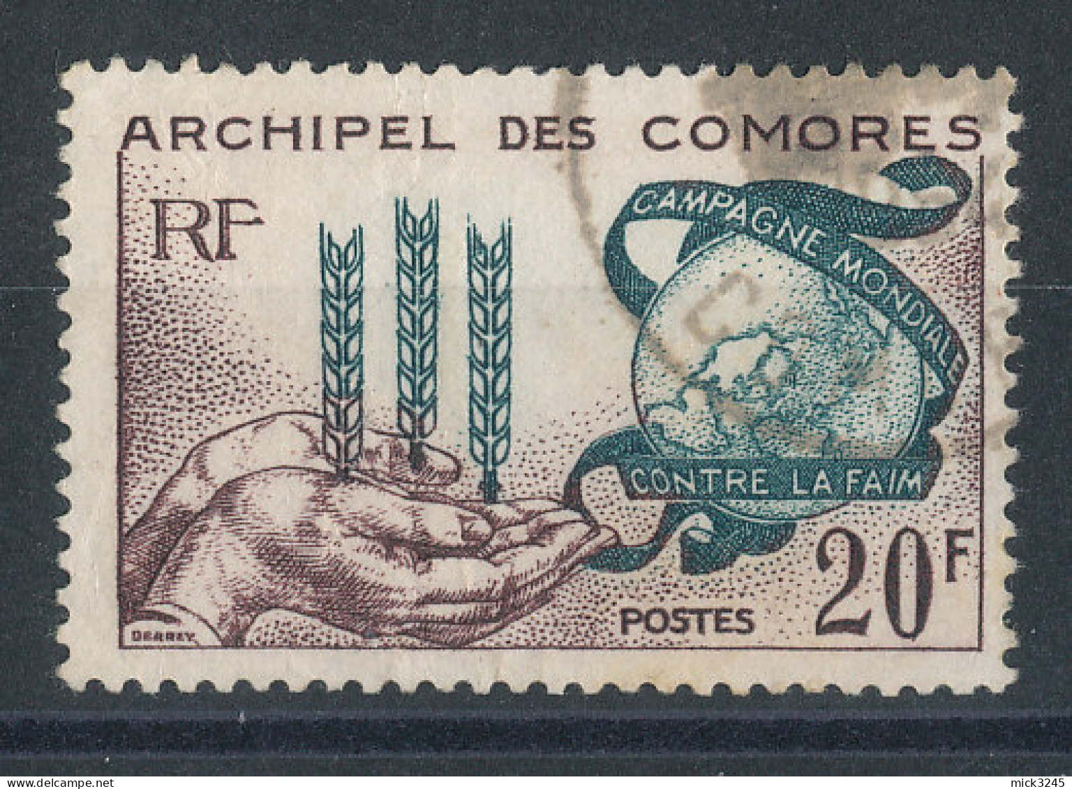 Comores N°26 Campagne Contre La Faim - Used Stamps