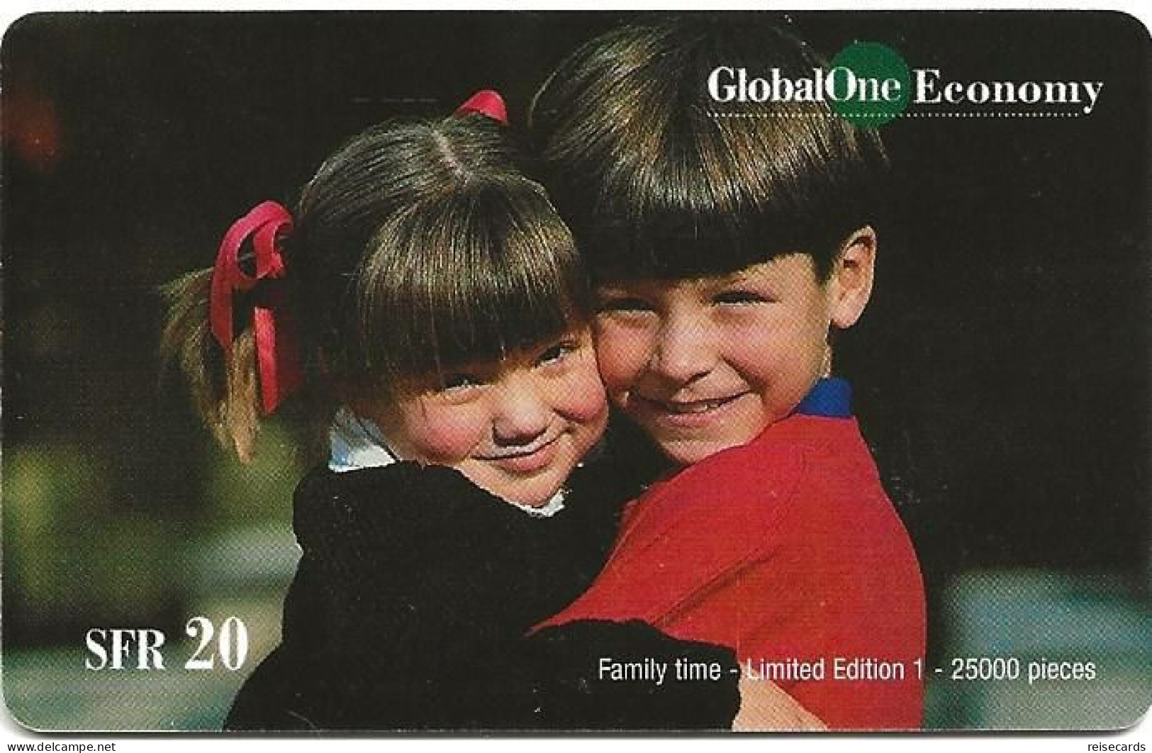 Switzerland: Prepaid GlobalOne - Family Time 1 - Switzerland