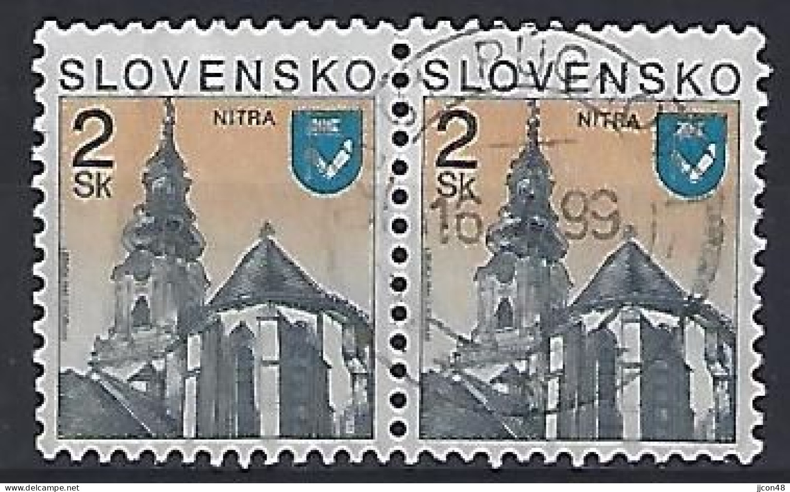 Slovakia 1995  Cities; Nitra (o) Mi.221 - Used Stamps